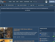 Tablet Screenshot of fragbite.se
